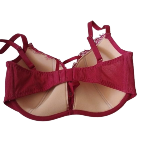 Adore Me Meeni Contour Bra, Tibetan Red, 32DDD - Picture 4 of 8
